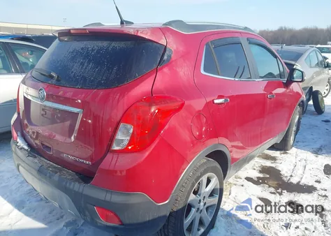 2014 Buick Encore Leather z USA, uszkodzony, nr VIN KL4CJCSB0EB567289